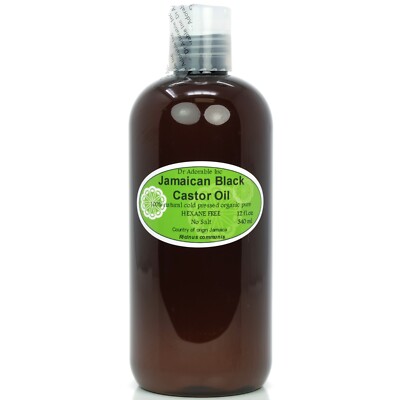 PREMIUM JAMAICAN BLACK CASTOR OIL ORGANIC NATURAL GROW & RESTORE HAIR CARE PURE