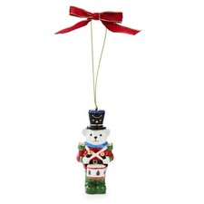 Spode Christmas Tree Teddy Bear Nutcracker Ornament