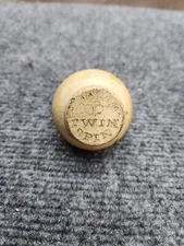 Duncan Twin Spin Vintage Wooden Spinning Top White Toy