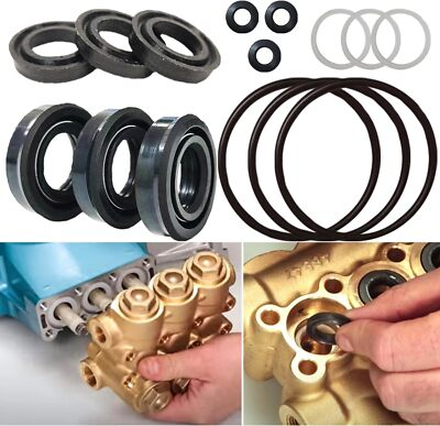 #ad FOR CAT PUMP 66DX 6DX PRESSURE WASHER PUMP 34262 SEALS REBUILD KIT 66DX40G1I $48.90