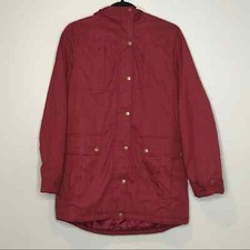 Nwot Ellos Sherpa Lined Hooded Coat Size 10