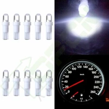 10X T5 Instrument Cluster Panel Gauge Dash LED bulbs light 74 70 37 2721 white