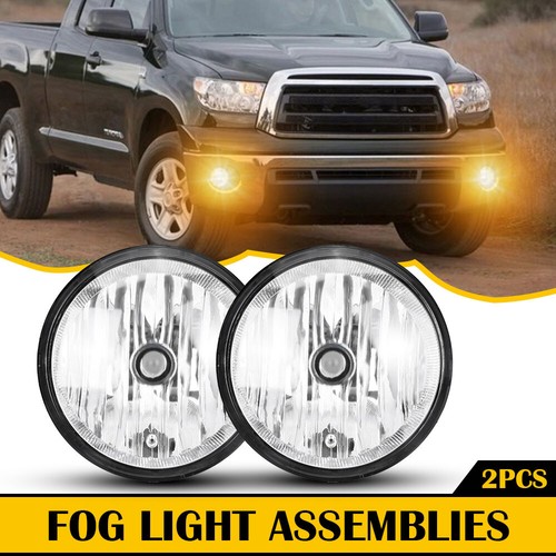 42W Amber Halogen Fog Light Lamps 81210AA030 For 2005-2011 Toyota Tacoma LH & RH