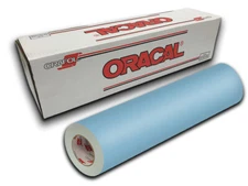 12" X 10ft - Misty Blue Matte Oracal 631 Exhibition Cal Vinyl Roll