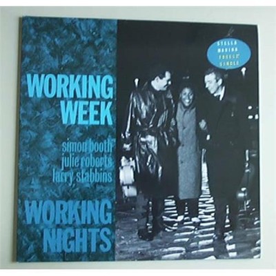 WORKING WEEK WORKING NIGHTS LP G/FOLD COVER + FREE 12'' SINGLE UK