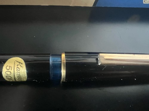 🔴 KAWECO Fountain Pen 500F Black PISTON Vintage Ink WRITE - Picture 3 of 14