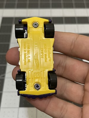 Hot Wheels Turbot Purple/Yellow Diecast Car Mattel DHP31 Made In