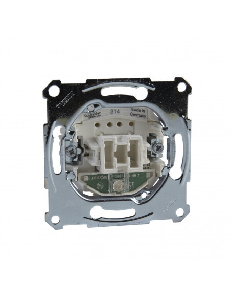 Mécanisme poussoir Schneider Aquadesign 250Vca pour rénover un circuit de cave