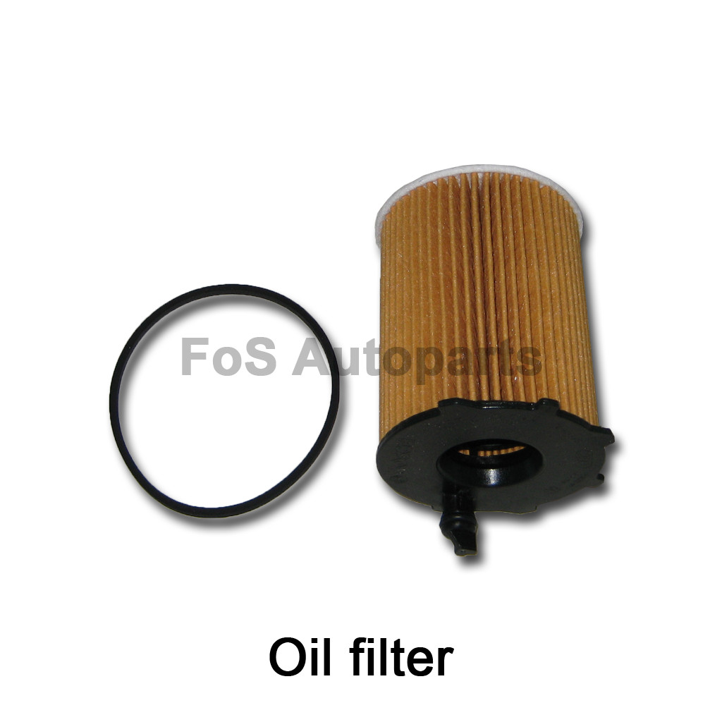 SERVICE KIT for PEUGEOT 206 1.6 HDI OIL AIR FUEL CABIN FILTERS +OIL (2004-2007)