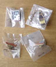 lot 4 pin's vintage 3 Nintendo 3615 - Game boy - Nitendo & 1 Bud Neufs /blister