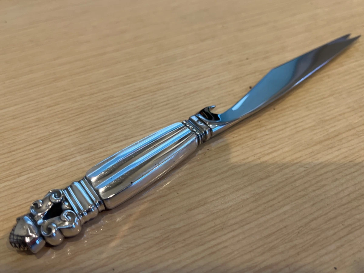 ACORN チーズバーナイフ　ジョージジェンセン Georg Jensen Acorn Sterling Silver Stainless Blade Cheese/Bar