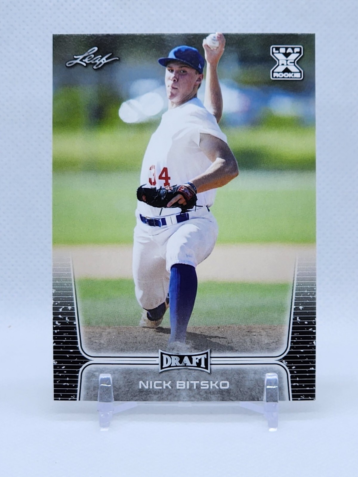 2020 Leaf Draft NICK BITSKO RAYS #44