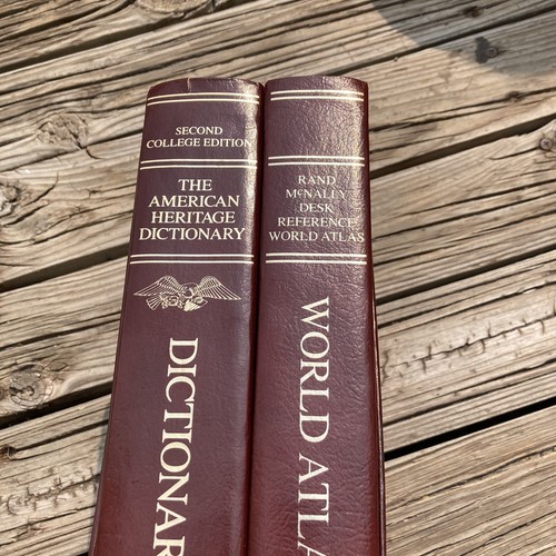 1987 Rand McNally World Atlas & The American Heritage Dictionary Box Set - Bild 5 von 5