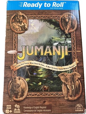 New Spin Master Jumanji Ready to Roll Edition Game Brand New In Box Never Open