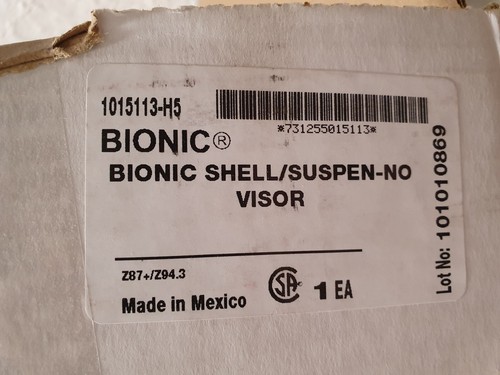 Honeywell Bionic Shell Porta Testa Senza Visiera Protezione Viso Occhi 1015113-H5 - Foto 6 di 6