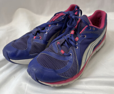 Puma Trainers Size UK Purple Mix Faas Foam Womens UK