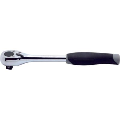 Ko-ken 4753JB 1/2''Sq. Dr. Ratchet Handle 24 Teeth L.250 mm Push Button Plastic