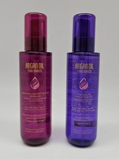 2 PC ARGAN OIL FROM MOROCCO x All Hair Types Keratin Serum Argan Oil Treatment