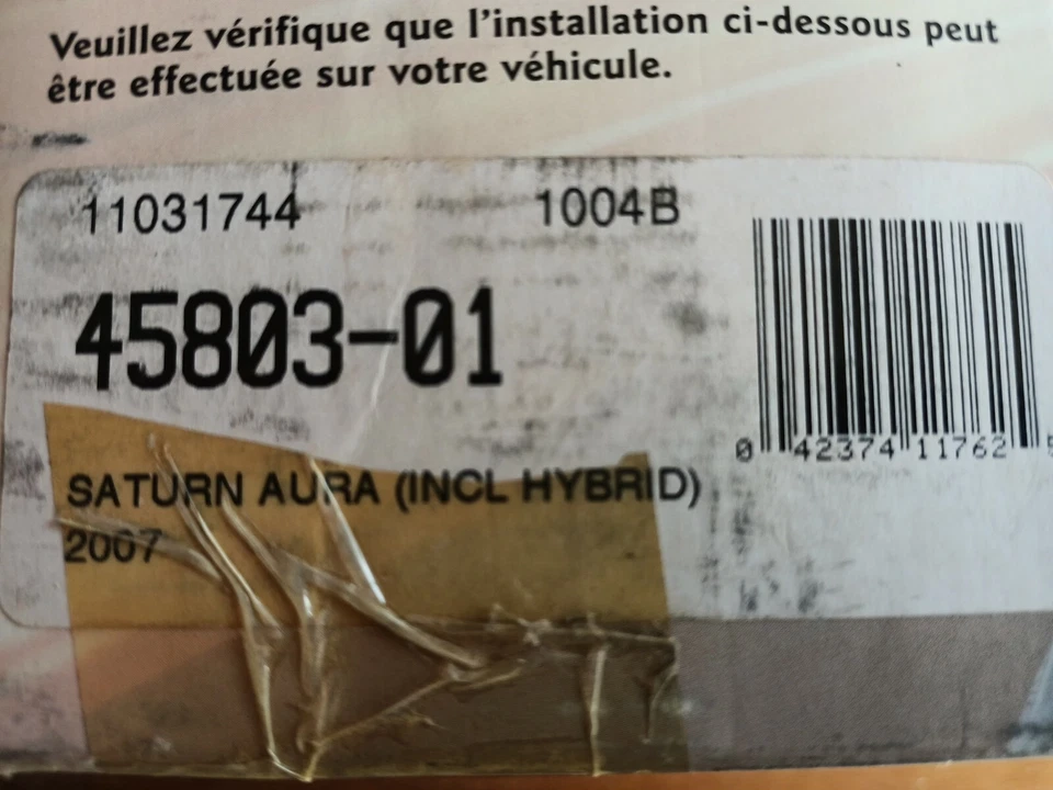 Hood Guard-XE Custom Hood Protectors 45803-01 fits 2007 Saturn Aura - Image 2 of 2