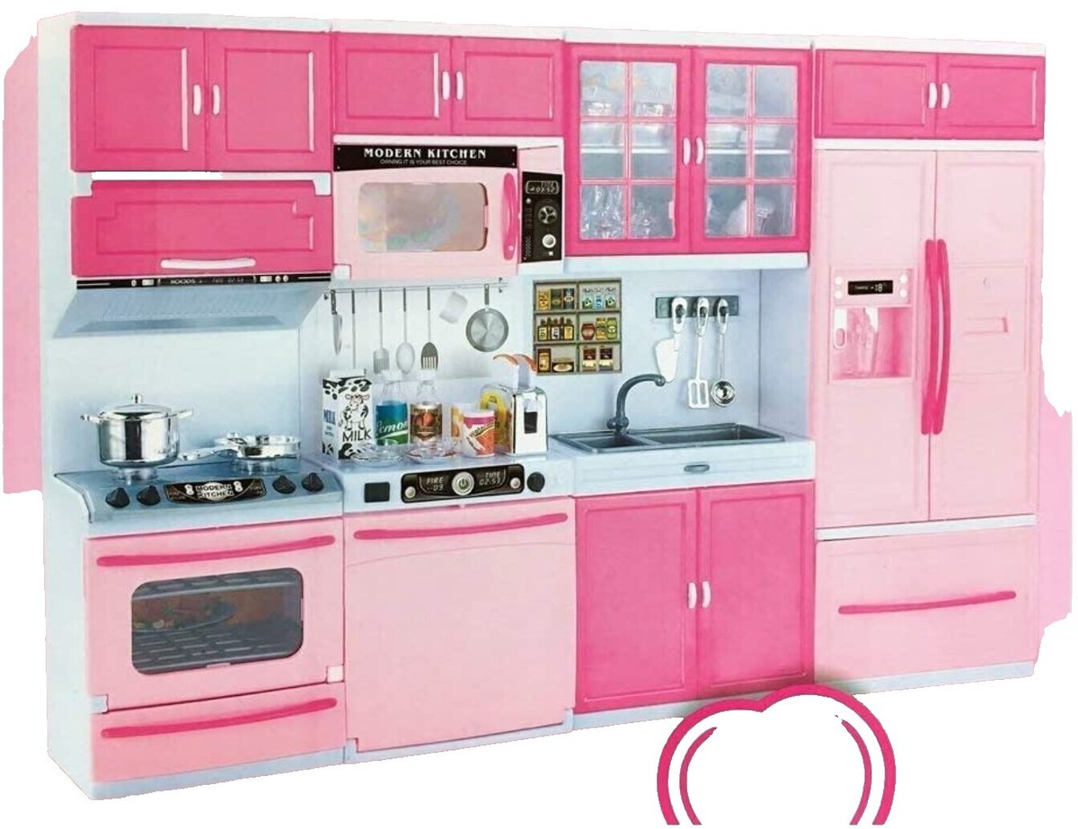 Play Kitchen Barbie Supermarket With Light And Sound Buy, Best