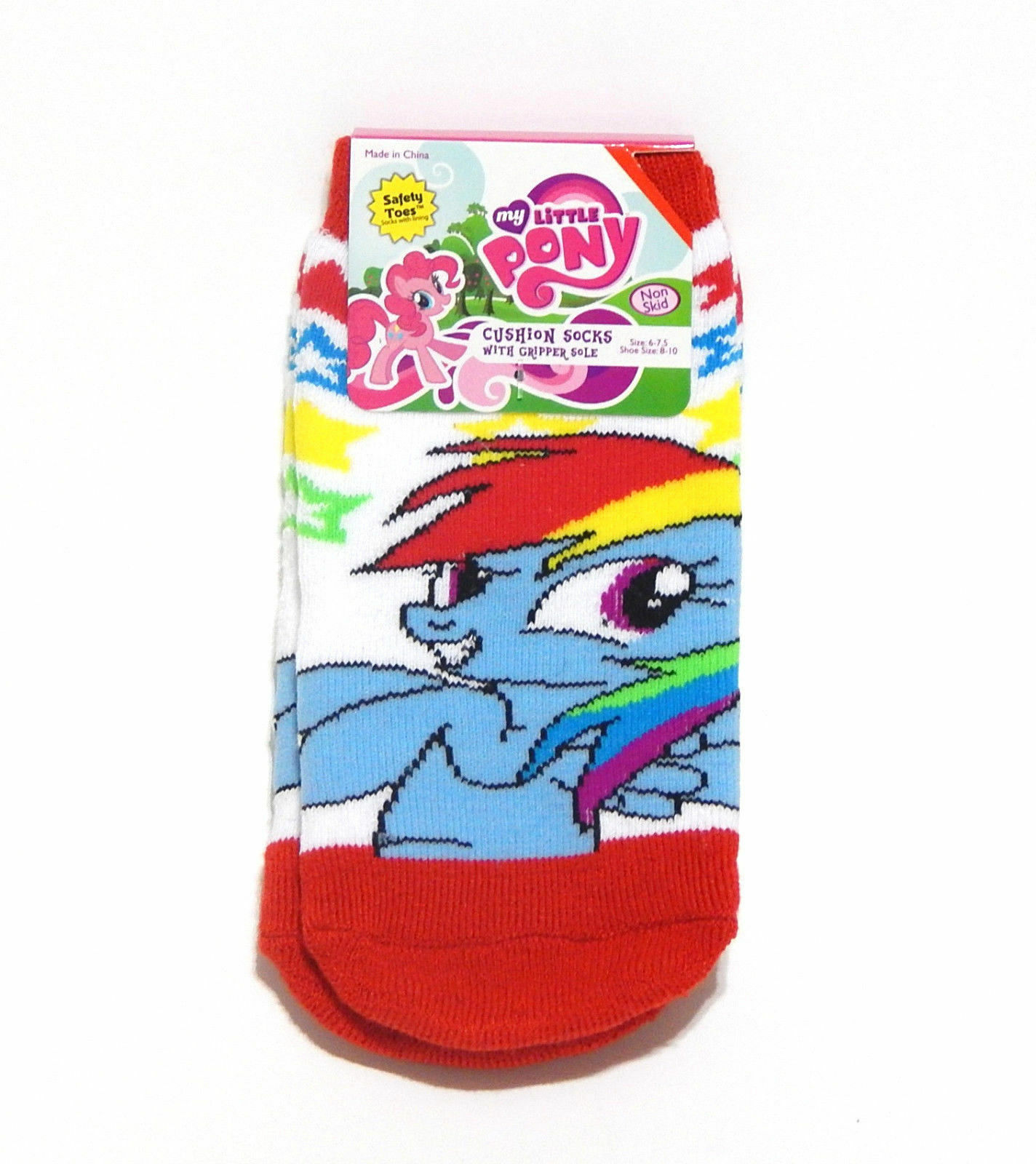 Calze pantofole per bambine My Little Pony suole con pinza ammortizzate taglia 6 7 5