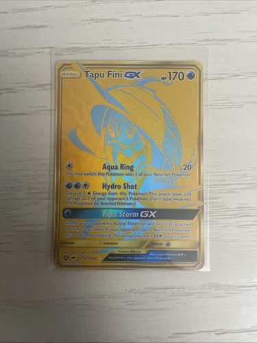 Tapu Fini GX SV92/SV94 Hidden Fates: Shiny Vault Holo