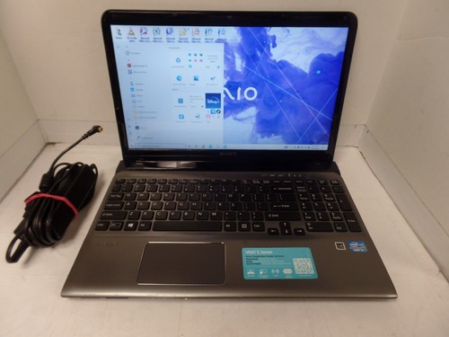 15.6" Sony Vaio SVE15134CXS i3- 3210M 2.50GHz 6GB RAM 750GB DVD Backlit Laptop - Picture 2 of 17