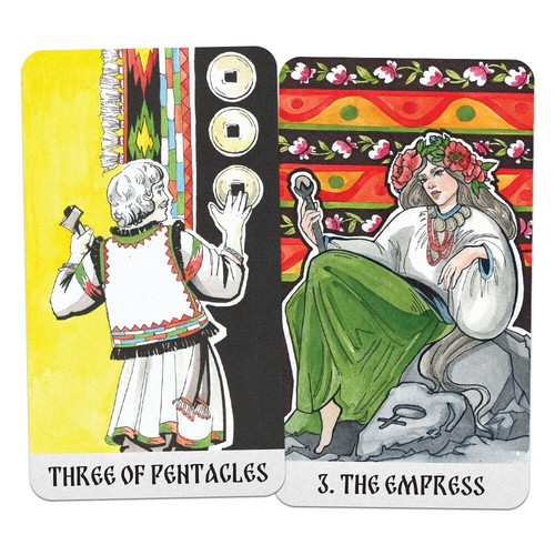 Hutsul Tarot, 78 Cards Deck, Ukrainian Tarot - Picture 6 of 8