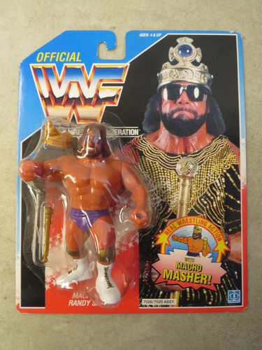 1990 Hasbro Macho king Randy Savage WWE WWF Wrestl...