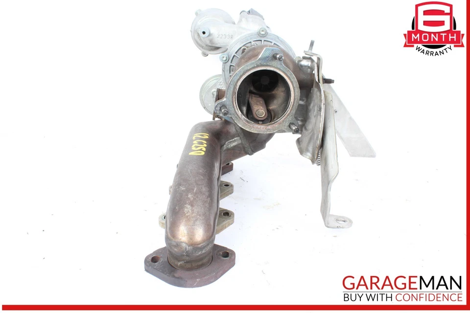 Conjunto Coletor Turbocompressor 12-15 Mercedes W204 C250 SLK250 1.8L Fabricante de Equipamento Original - Imagem 3 de 4