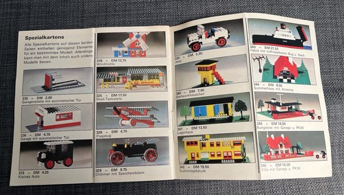 Lego Katalog Prospekt Lego Sortiment aus 1967 und Was ist Lego Katalog - Bild 4 von 7