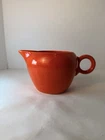 Vintage Fiestaware Red (Orange) Fiesta Ice Lip Pitcher