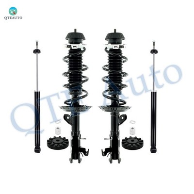 Set 4 Front Quick Complete Strut-Coil Spring-Rear Shock For 2015-2020 Honda FIT