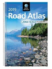 Rand Mcnally 2019 Road Atlas Large - Paperback, by Rand McNally - Acceptable n