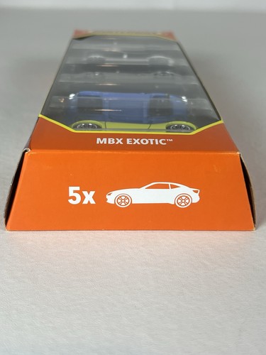 2022 Matchbox MBX Exotic 5-Pack - Lamborghini, Corvette, Jaguar, Lotus, Ford GT - Picture 5 of 5