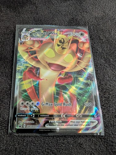 2020 Pokémon SWSH Black Star Promos Meowth #SWSH005