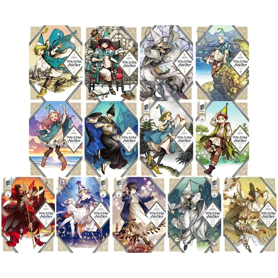 Witch Hat Atelier Manga Vol. 1-13 Complete English Collection Fast DHL Shipping - Image 1 of 1