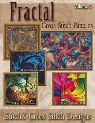 Fractal Cross Stitch Patterns by Tracy Warrington (English) Paperback Book