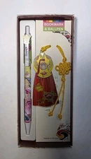 Korean Metal Hanbok Tassel Book Mark & Pen Set - US Seller
