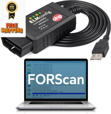 OHP FORScan ELM327-based OBD2 to USB Diagnostic Scan Tool with MS-Can/HS-Can... 