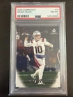 2025 Panini Luminance Drake Maye Base #14 New England Patriots PSA 8