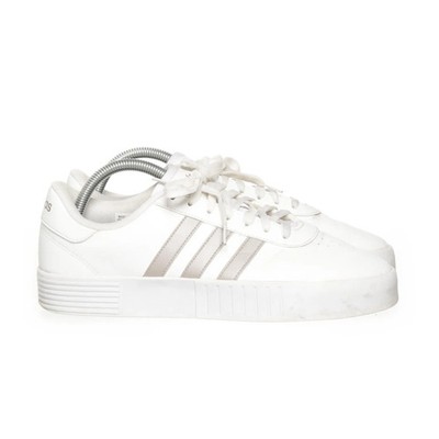 Adidas, Sneaker, Größe: 41 1/3, model: court bold, Weiß, Herren #PBZ
