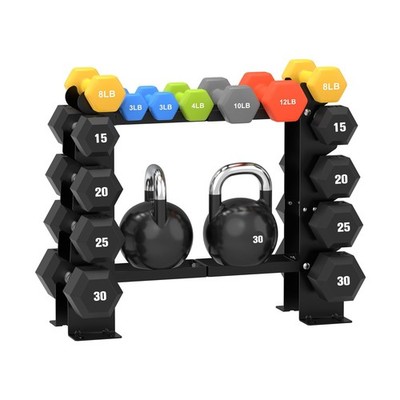 DERACY Dumbbell Rack Stand Only, 5 Tier Black Dumbbell Stand fo... FAST USA SHIP