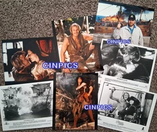 GEENA DAVIS "CUTTHROAT ISLAND" MATTHEW MODINE 7-8X10S-RENY HARLIN DIRECTOR 1995