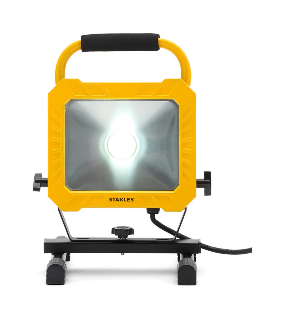 Work Light Yellow 33w COB LED 230v IP65 6000K Stanley SXLS31331E