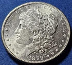 A 1879-O Morgan Dollar BRILLIANT UNCIRCULATED Silver Dollar