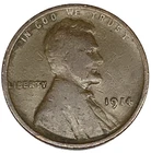 1914 P Lincoln Wheat Cent Penny Good 1c One Cent US Coin- 2165