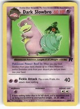 pokemon card dark slowbro | Black & WhiteDark Explorers Reel In When you play Dark Slowbro from your hand Dark Slowbro Pokemon Cards Price