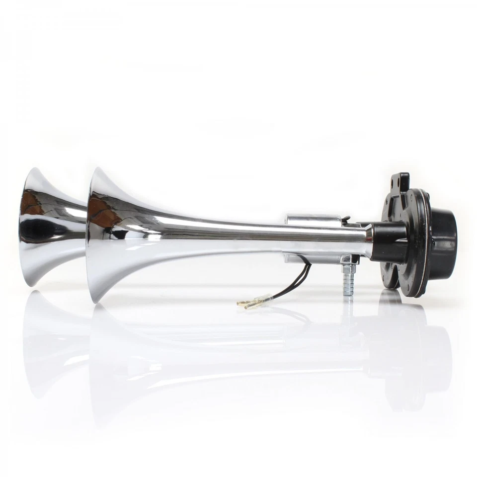 The Boss 2 Trompeta Doble Tono Tren Bocina con Válvula Gatillo Bocinas TRGH155 Foto 2 de 4