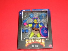 Mattel Masters of the Universe Masterverse Sun-Man Pig-Head Action Figure.